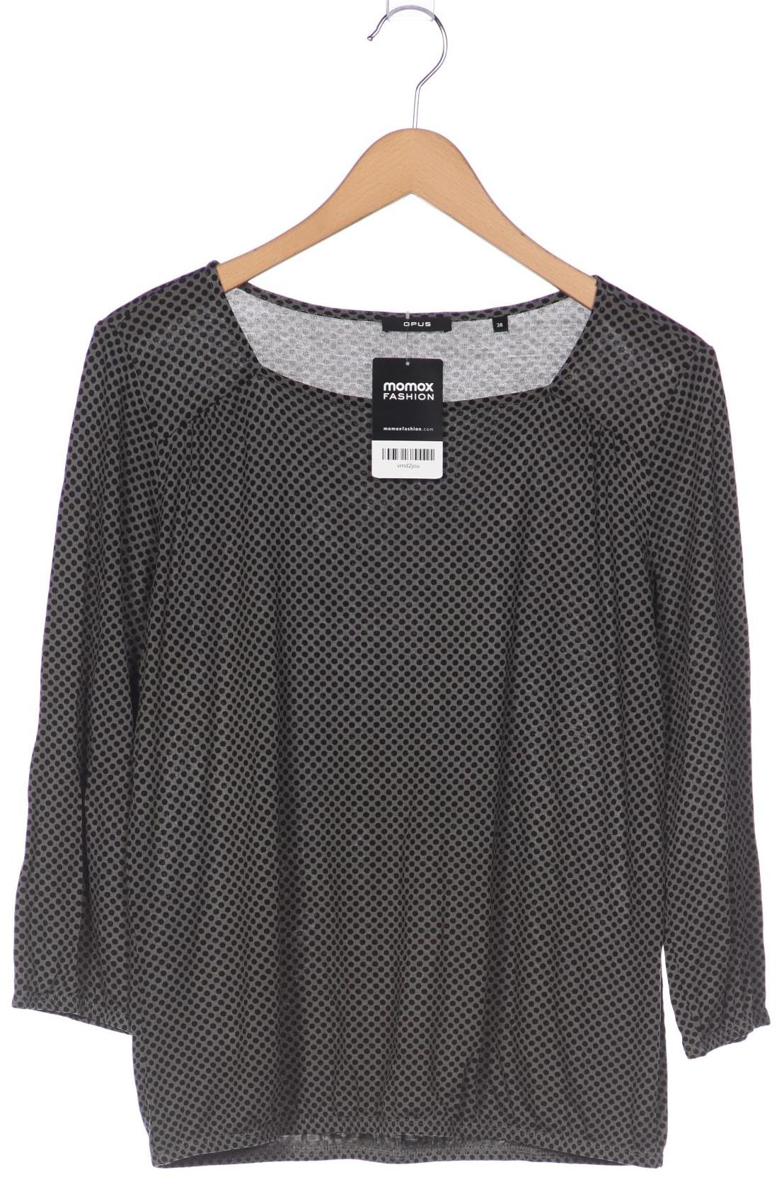 

Opus Damen Langarmshirt, grau, Gr. 38