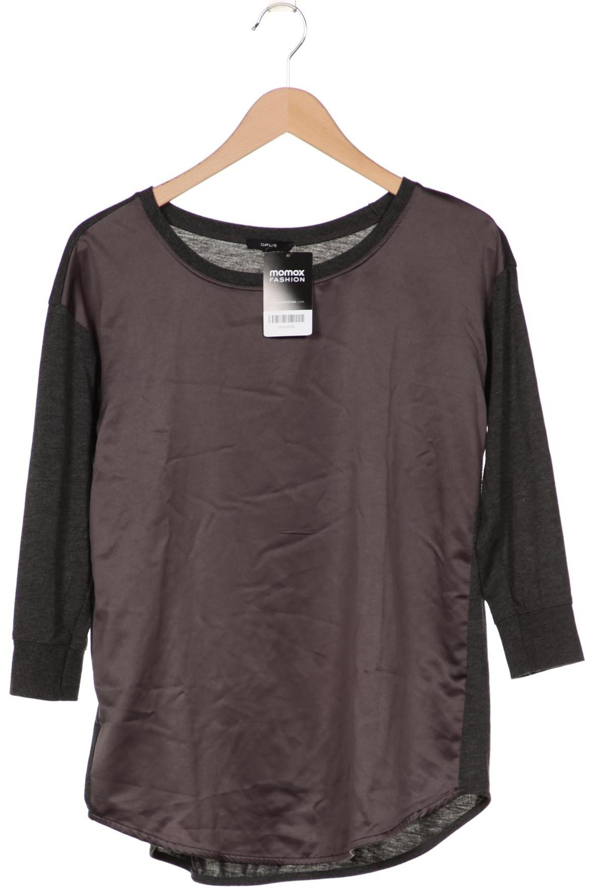 

Opus Damen Langarmshirt, grau, Gr. 38