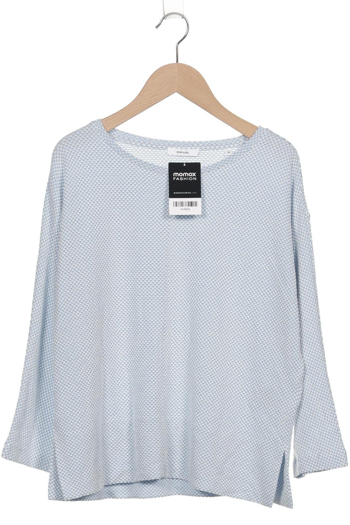 

Opus Damen Langarmshirt, hellblau, Gr. 38