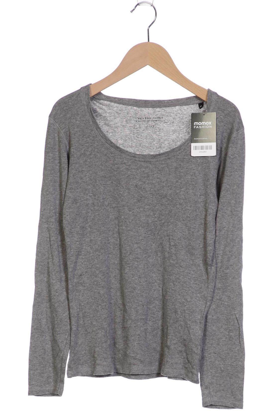 

Opus Damen Langarmshirt, grau, Gr. 38