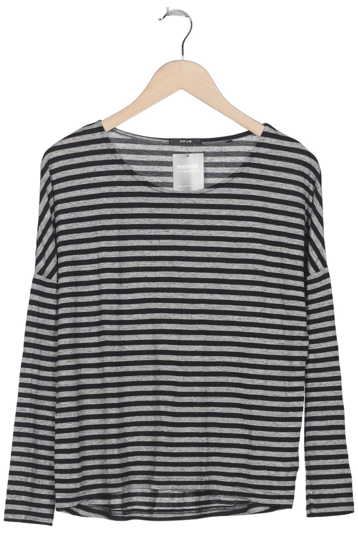 

Opus Damen Langarmshirt, grau, Gr. 38