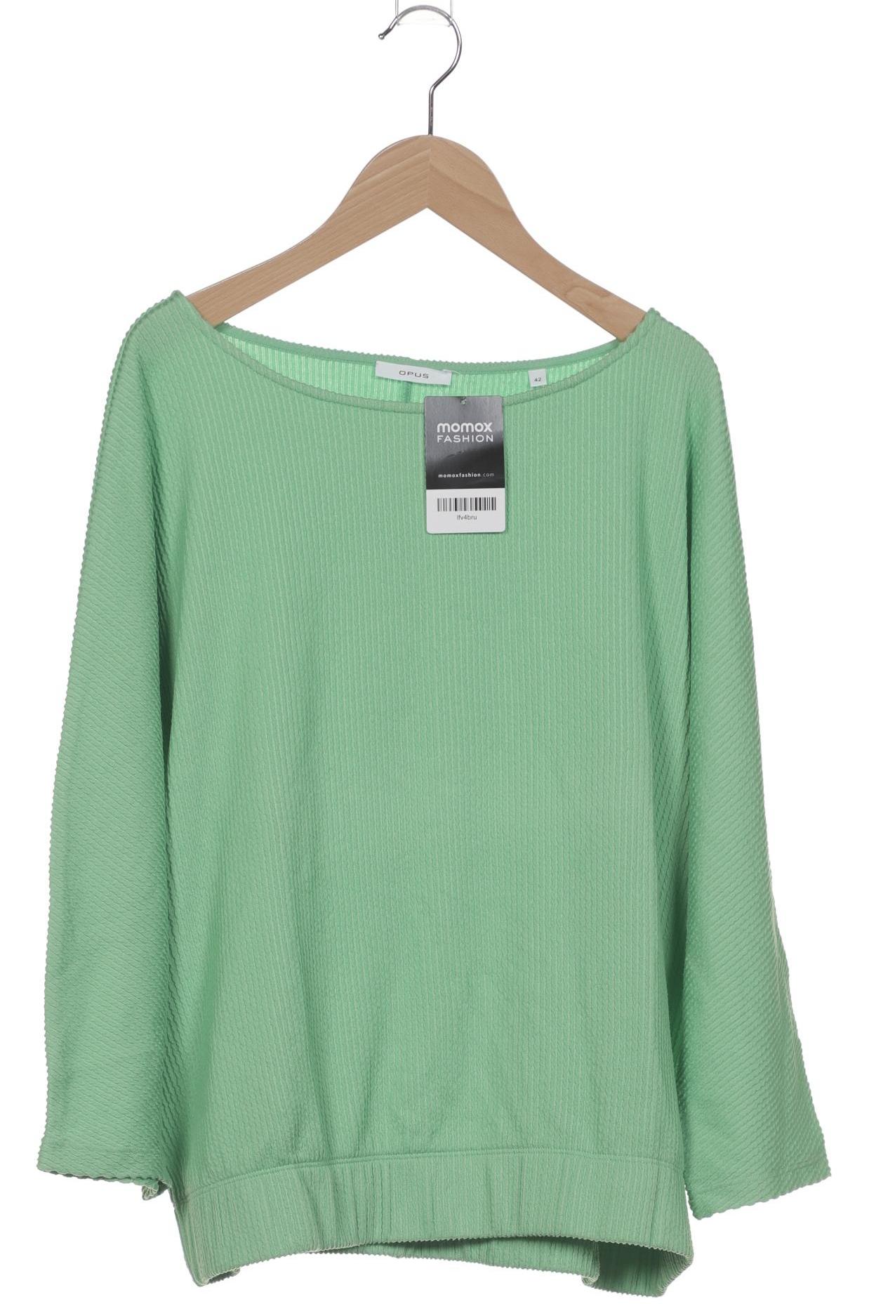 

Opus Damen Langarmshirt, hellgrün, Gr. 42