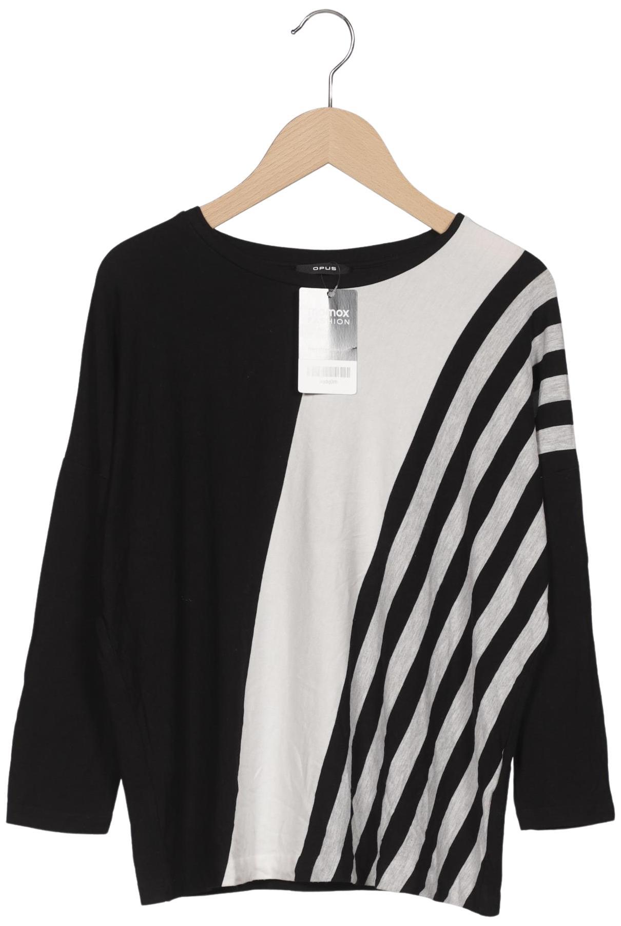 

Opus Damen Langarmshirt, schwarz, Gr. 36