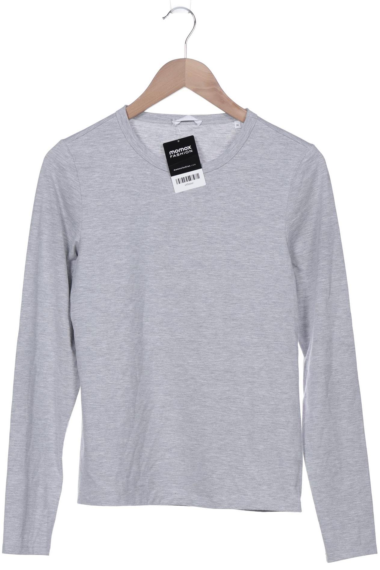 

Opus Damen Langarmshirt, grau, Gr. 38