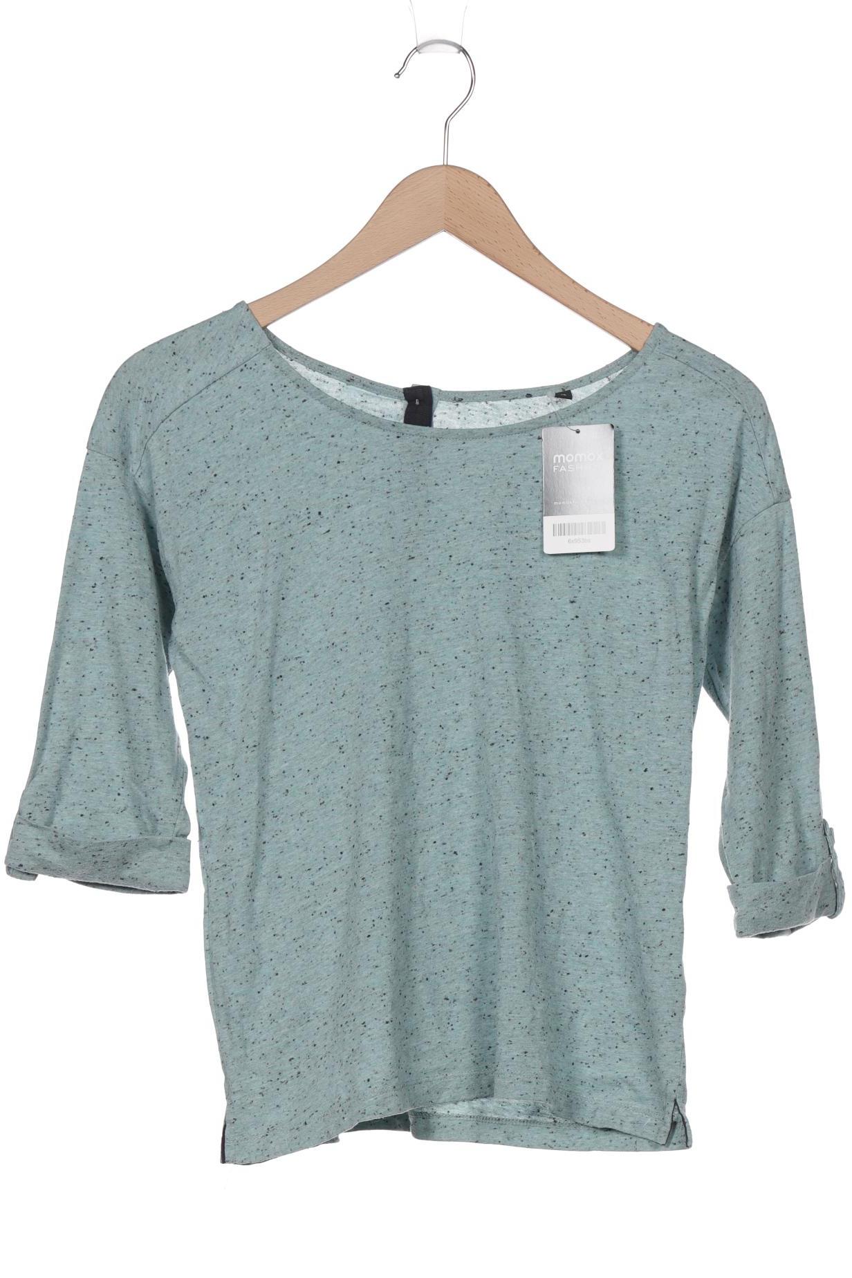 

Opus Damen Langarmshirt, türkis, Gr. 38