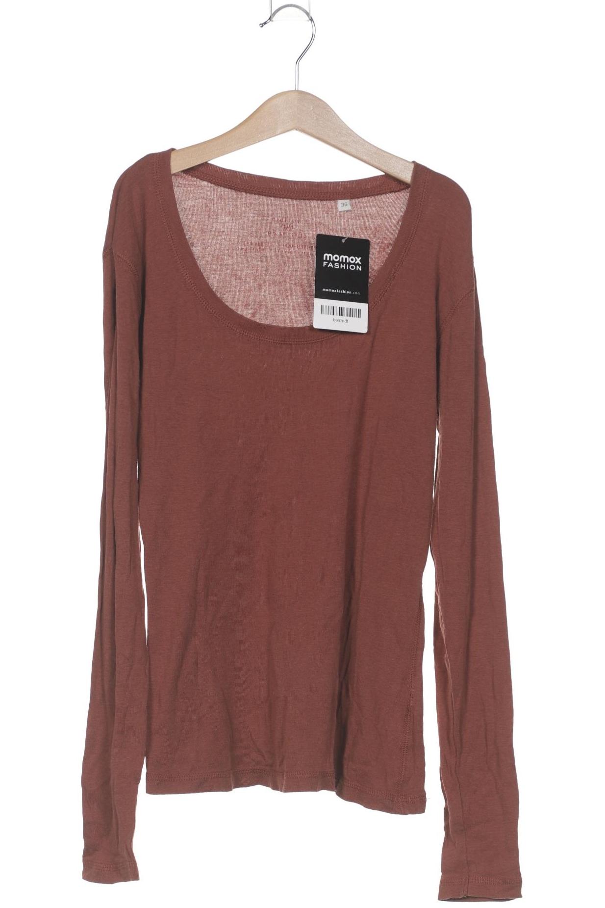 

Opus Damen Langarmshirt, braun, Gr. 36