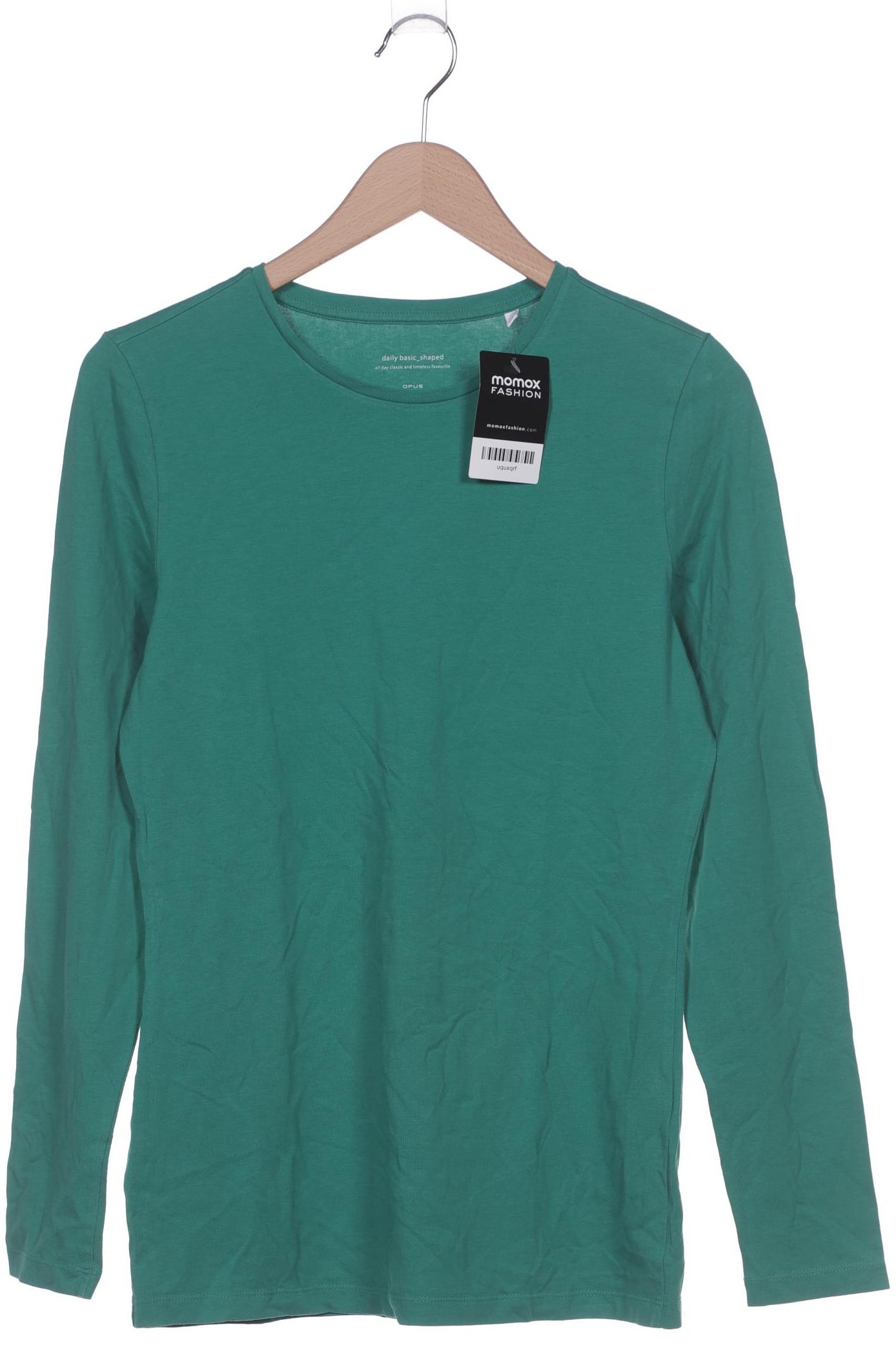 

Opus Damen Langarmshirt, grün, Gr. 42