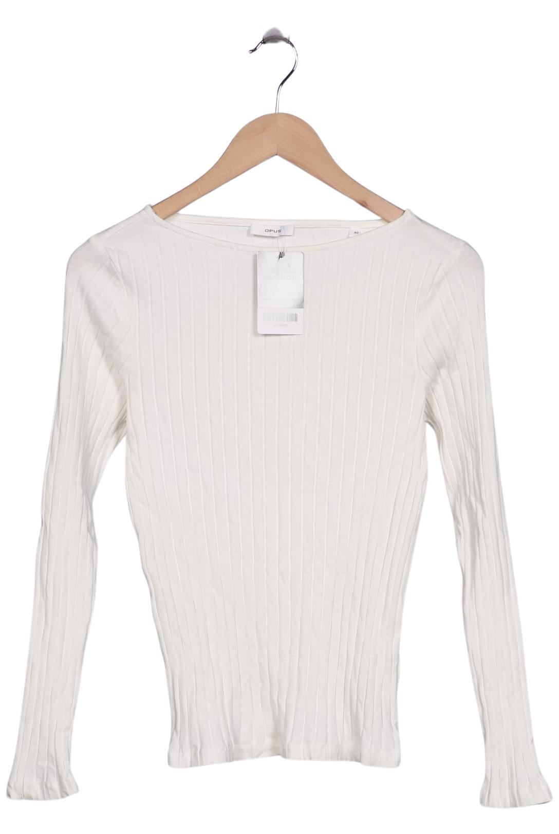 

Opus Damen Langarmshirt, cremeweiß, Gr. 40