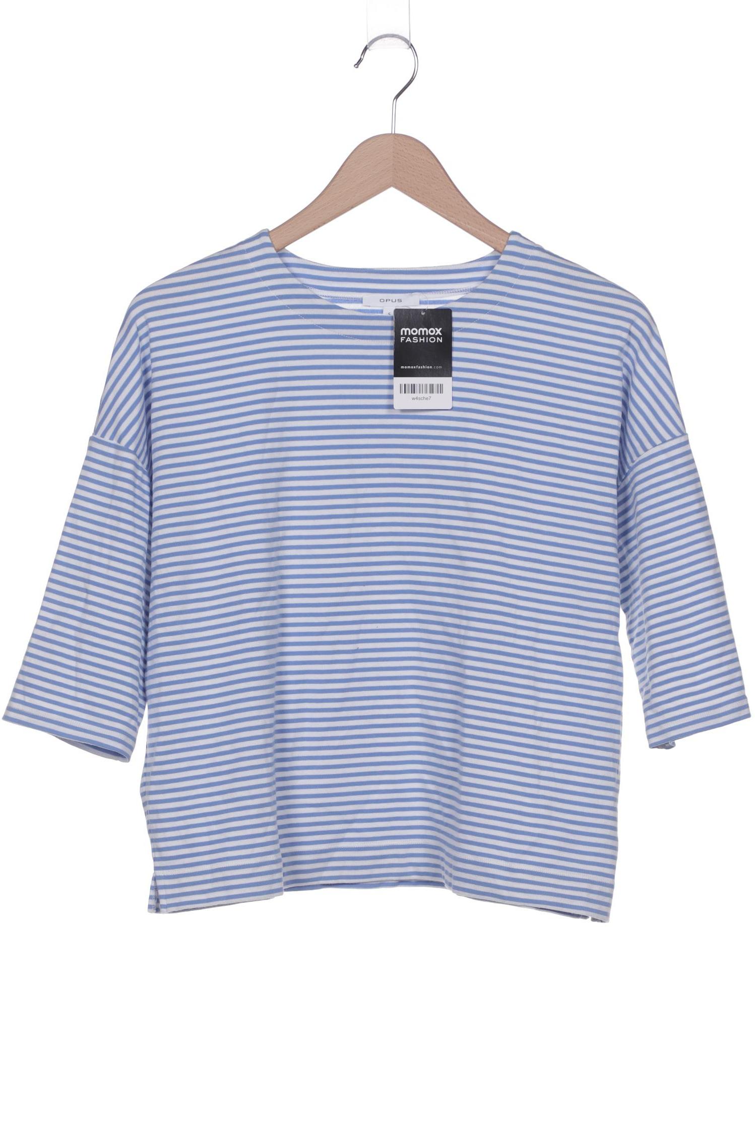 

Opus Damen Langarmshirt, blau, Gr. 36