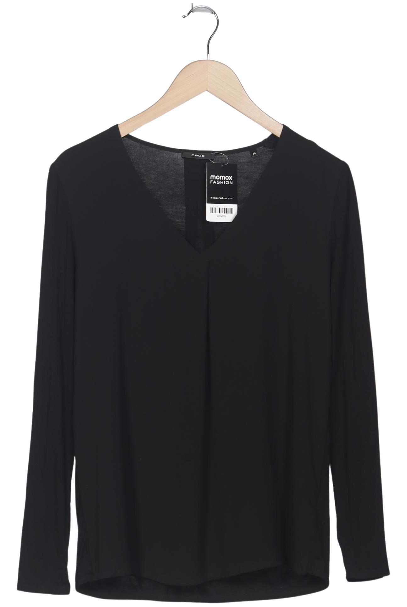 

Opus Damen Langarmshirt, schwarz, Gr. 38
