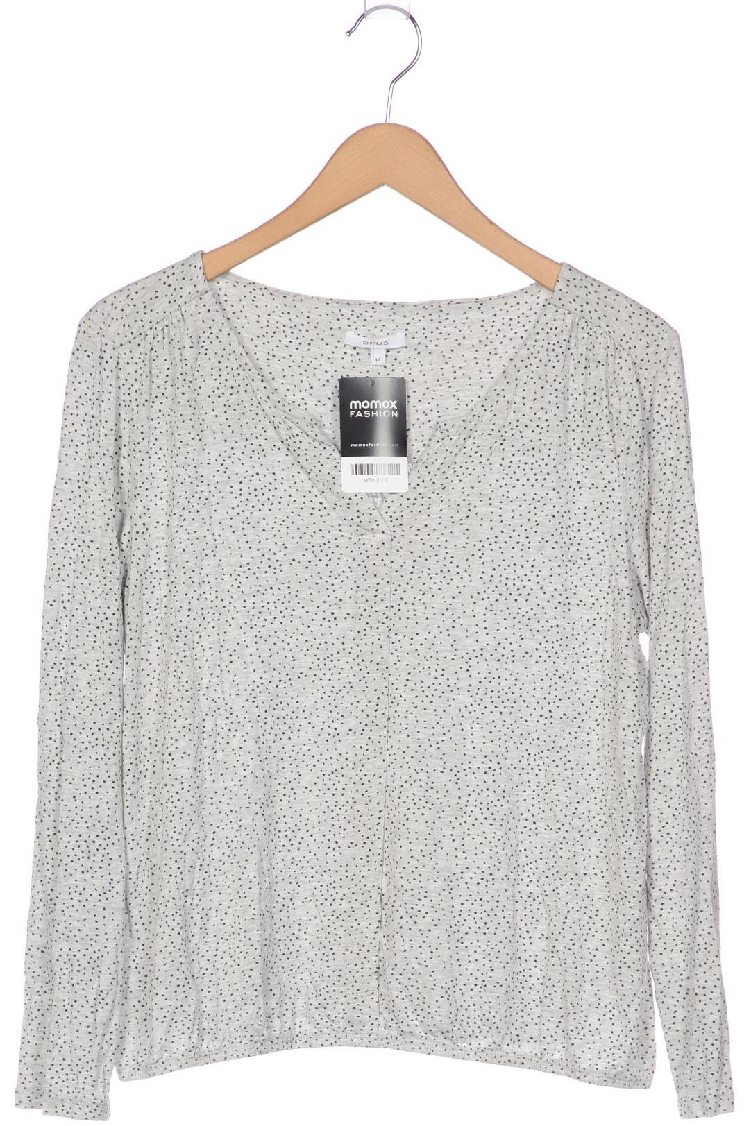 

Opus Damen Langarmshirt, grau, Gr. 44
