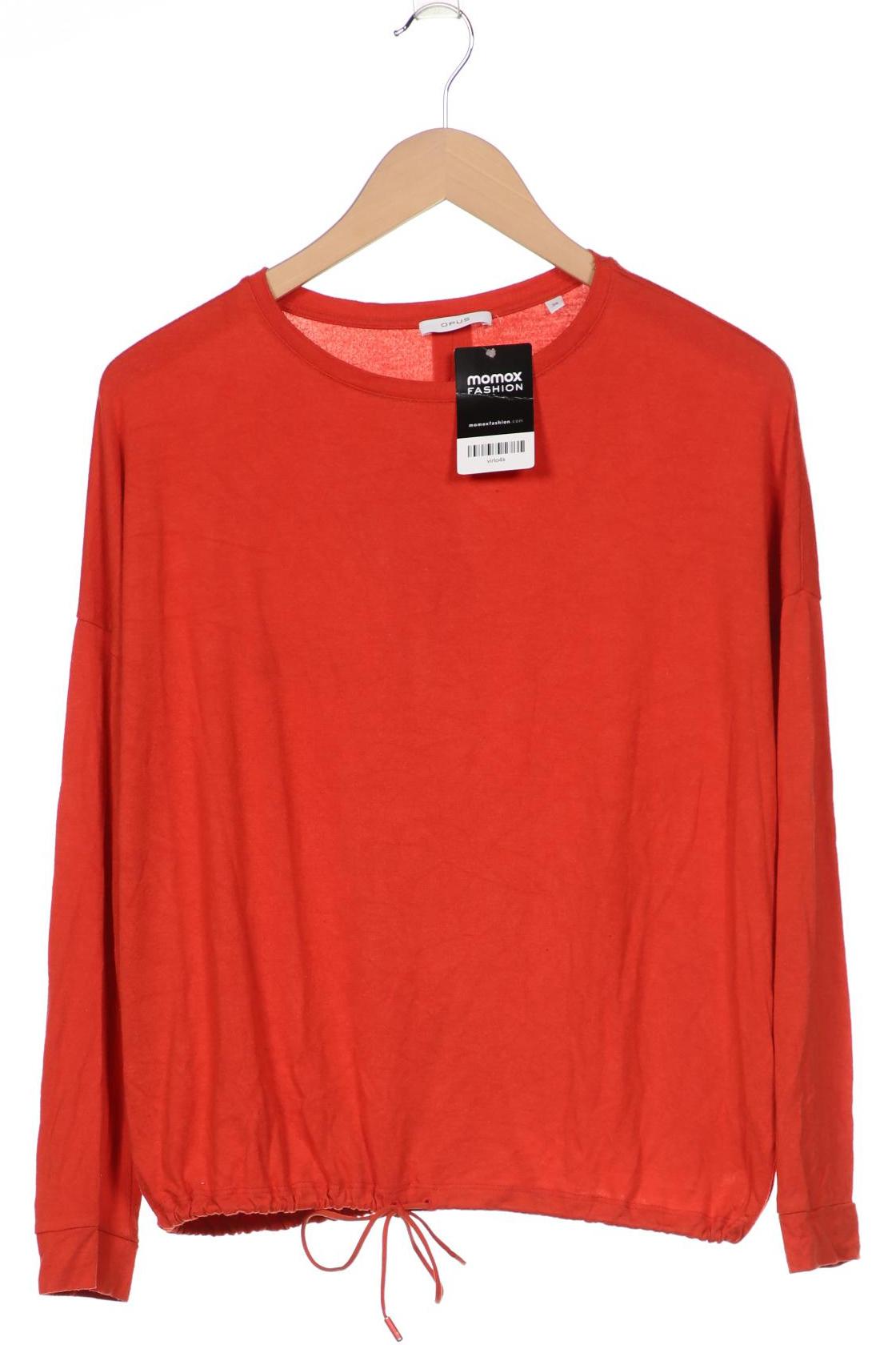 

Opus Damen Langarmshirt, orange, Gr. 36