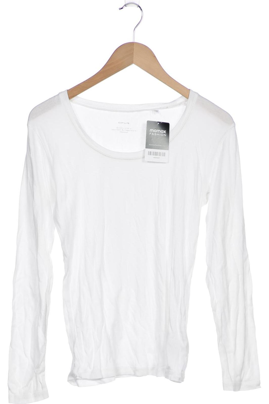 

Opus Damen Langarmshirt, weiß