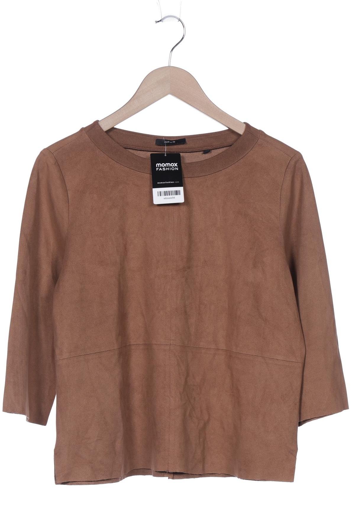 

Opus Damen Langarmshirt, braun, Gr. 38