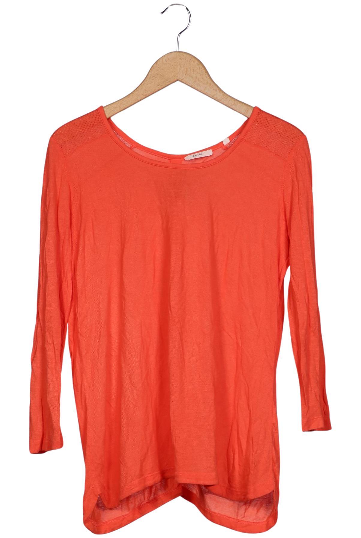 

Opus Damen Langarmshirt, orange, Gr. 38