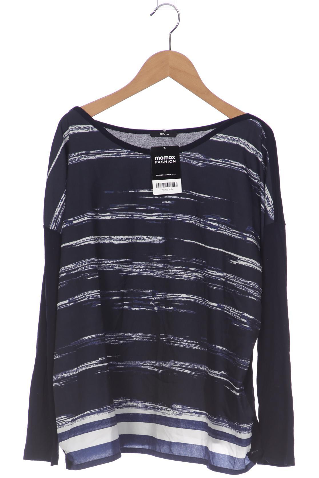 

Opus Damen Langarmshirt, marineblau, Gr. 38