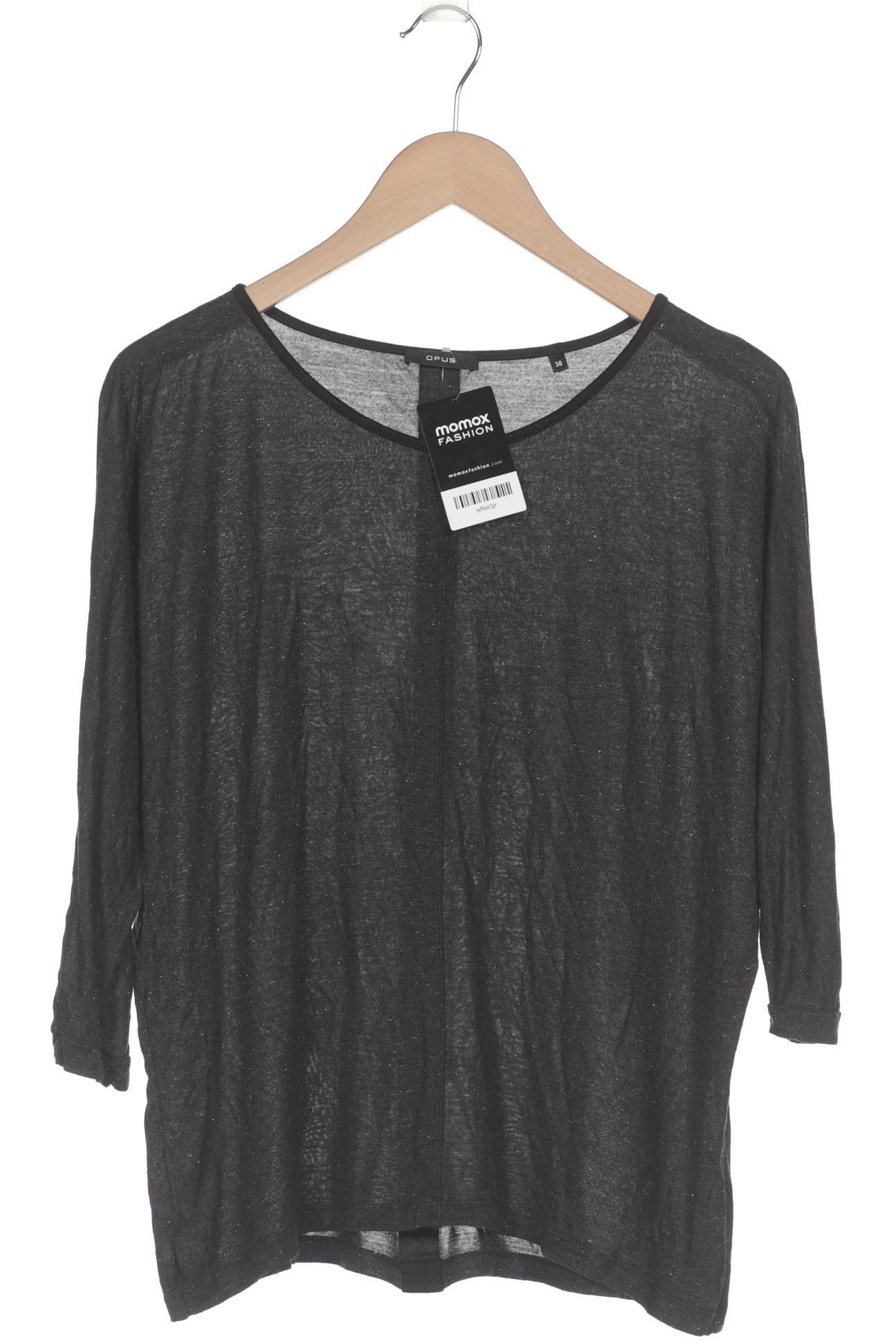 

Opus Damen Langarmshirt, grau, Gr. 38