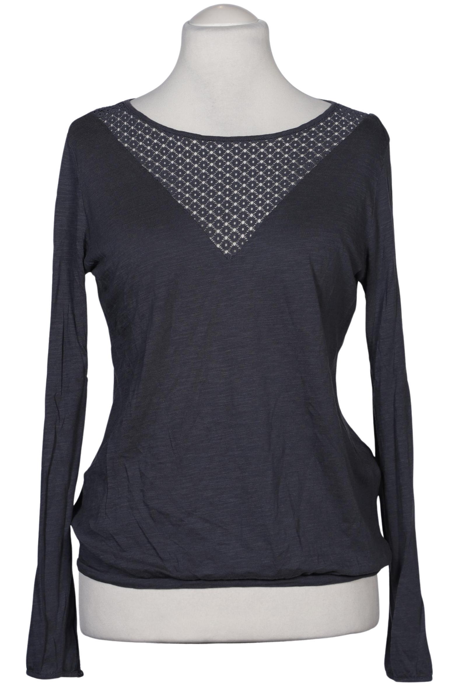 

Opus Damen Langarmshirt, grau, Gr. 40