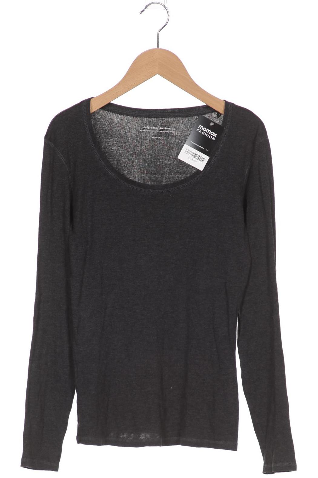 

Opus Damen Langarmshirt, grau, Gr. 38