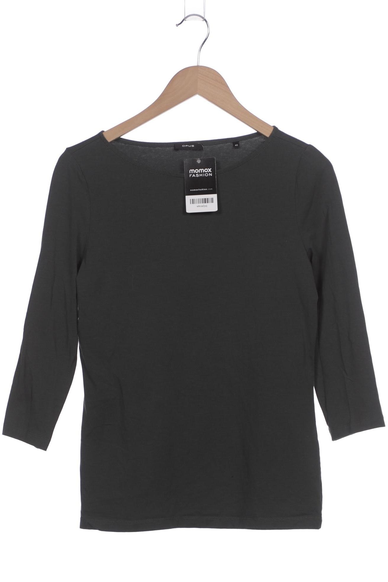 

Opus Damen Langarmshirt, grün, Gr. 40