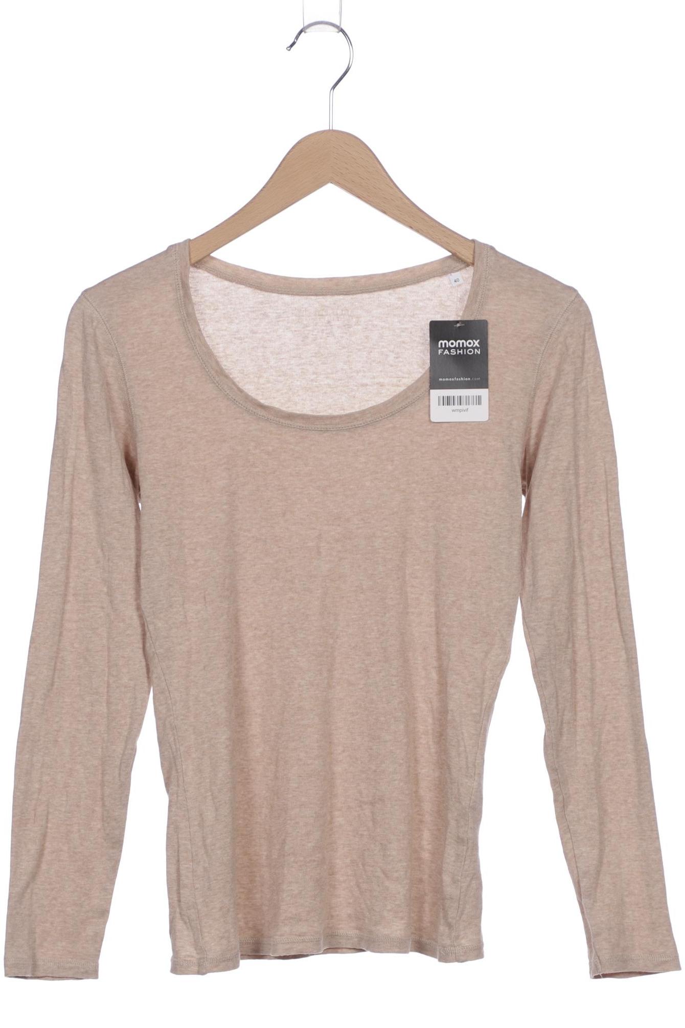 

Opus Damen Langarmshirt, beige, Gr. 40