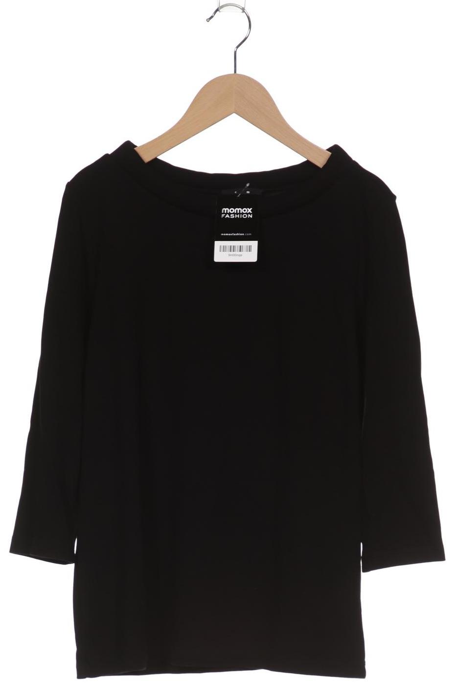 

Opus Damen Langarmshirt, schwarz, Gr. 38