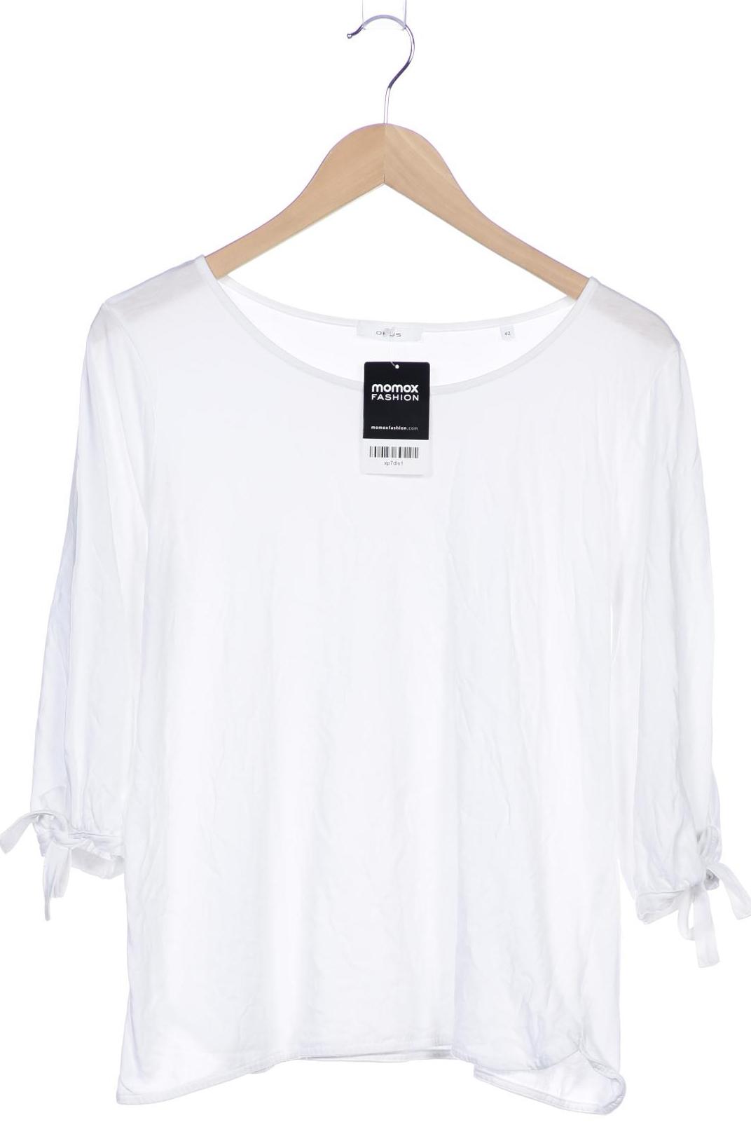 

Opus Damen Langarmshirt, weiß, Gr. 42