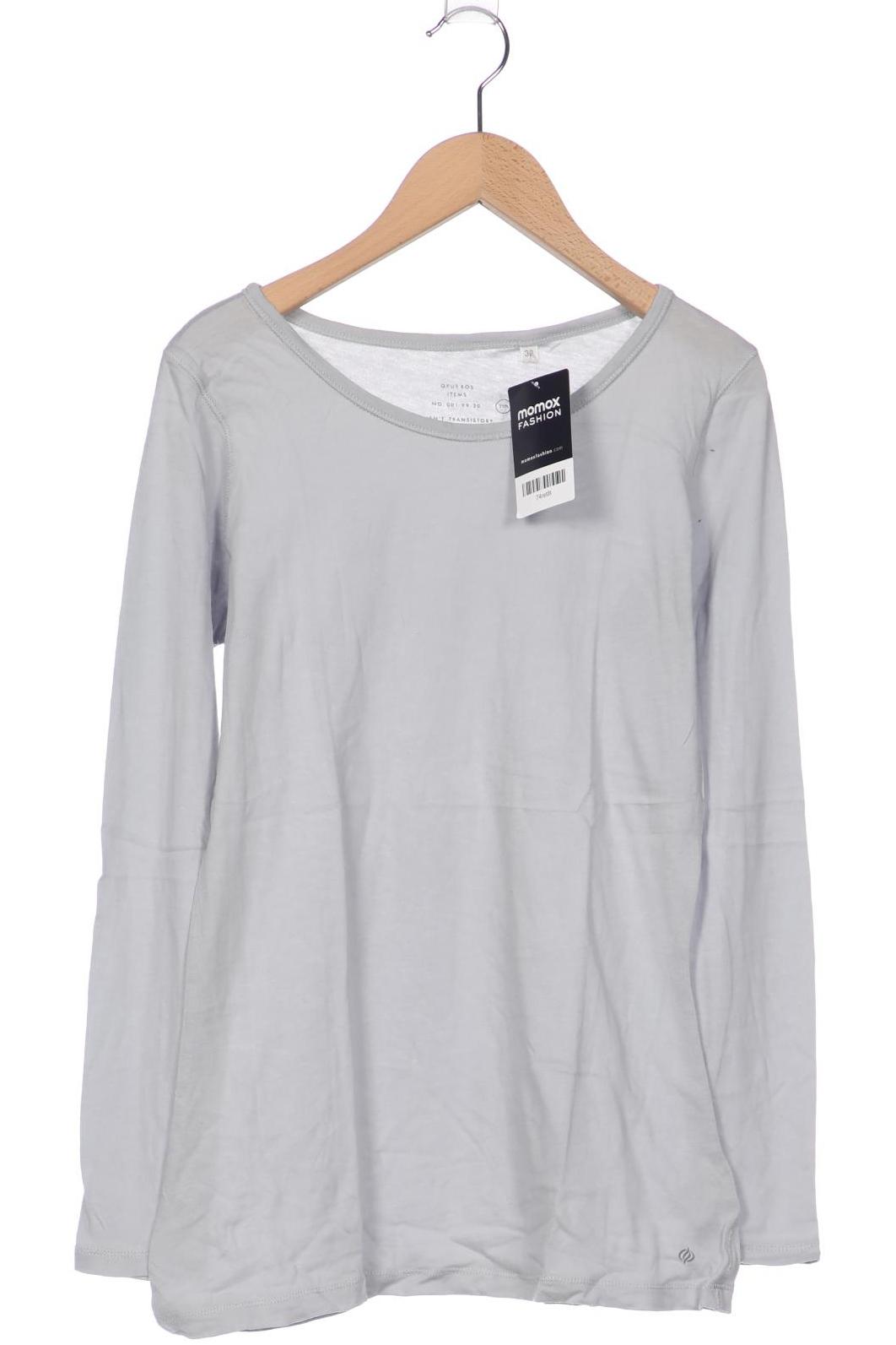 

Opus Damen Langarmshirt, grau, Gr. 38