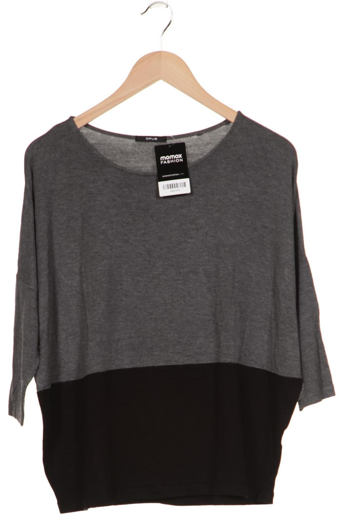 

Opus Damen Langarmshirt, grau, Gr. 42