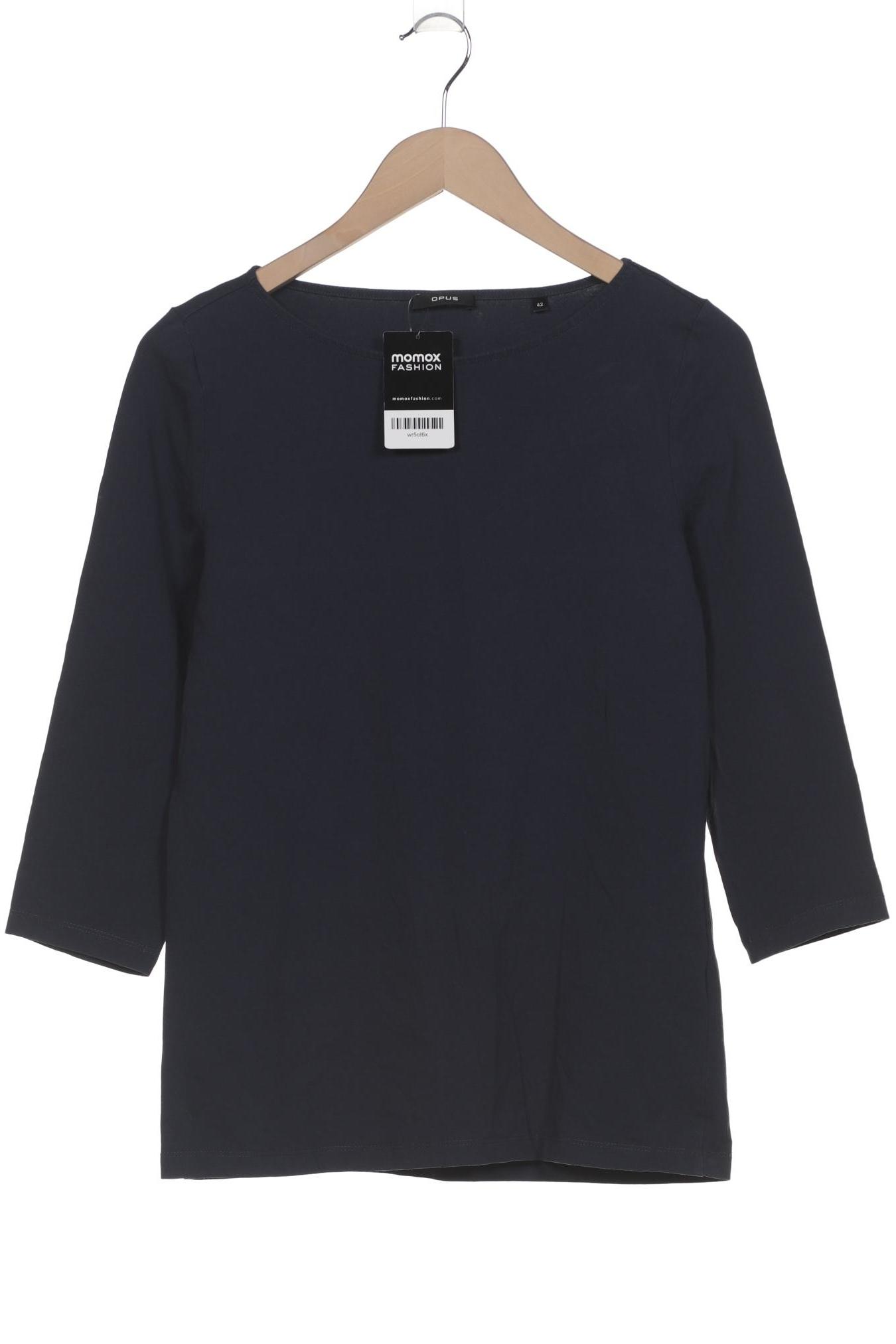 

Opus Damen Langarmshirt, marineblau, Gr. 42
