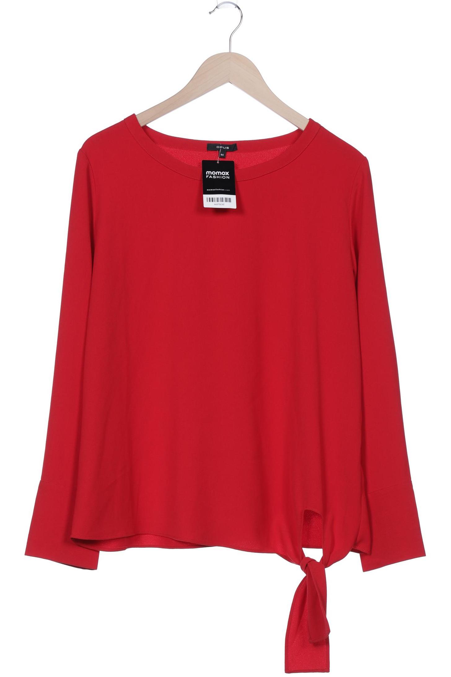 

Opus Damen Langarmshirt, rot, Gr. 44