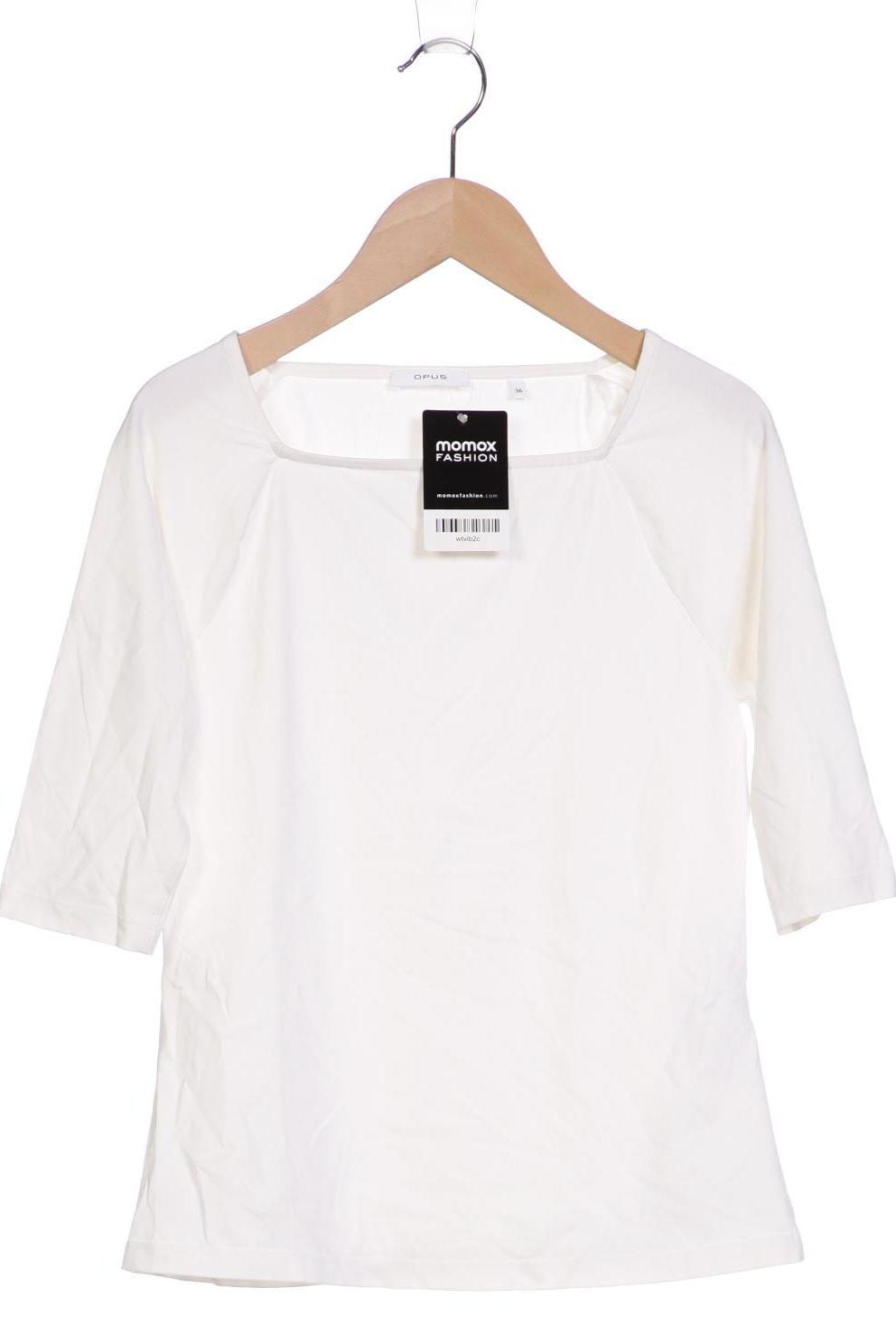

Opus Damen Langarmshirt, weiß