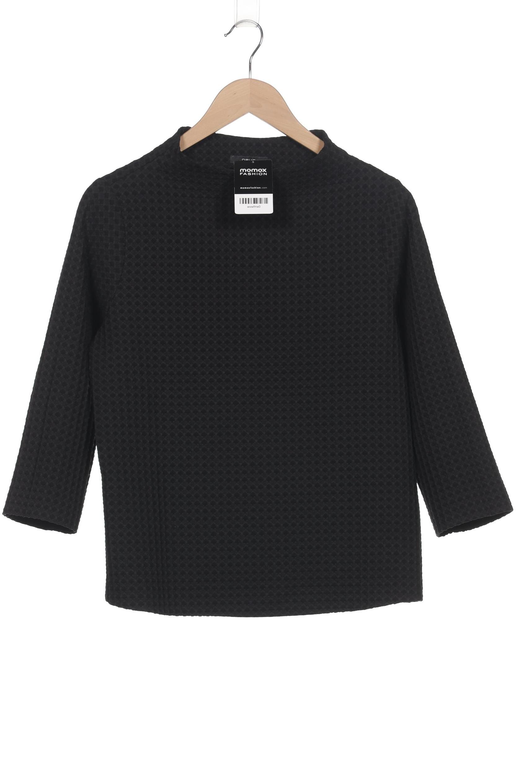 

Opus Damen Langarmshirt, schwarz, Gr. 38