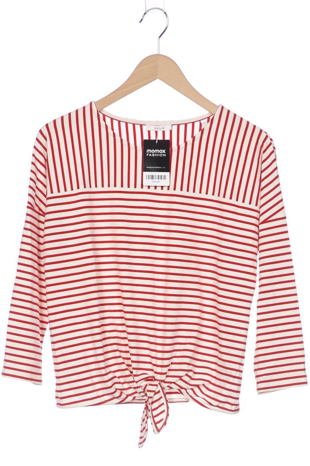 

Opus Damen Langarmshirt, rot, Gr. 36