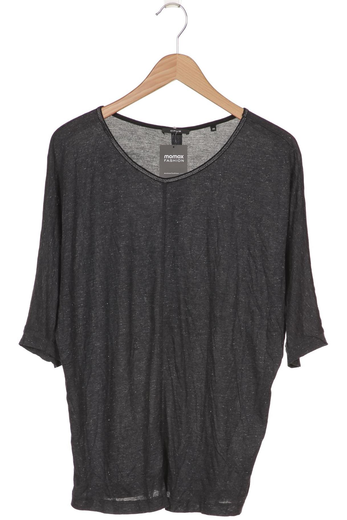 

Opus Damen Langarmshirt, grau, Gr. 40