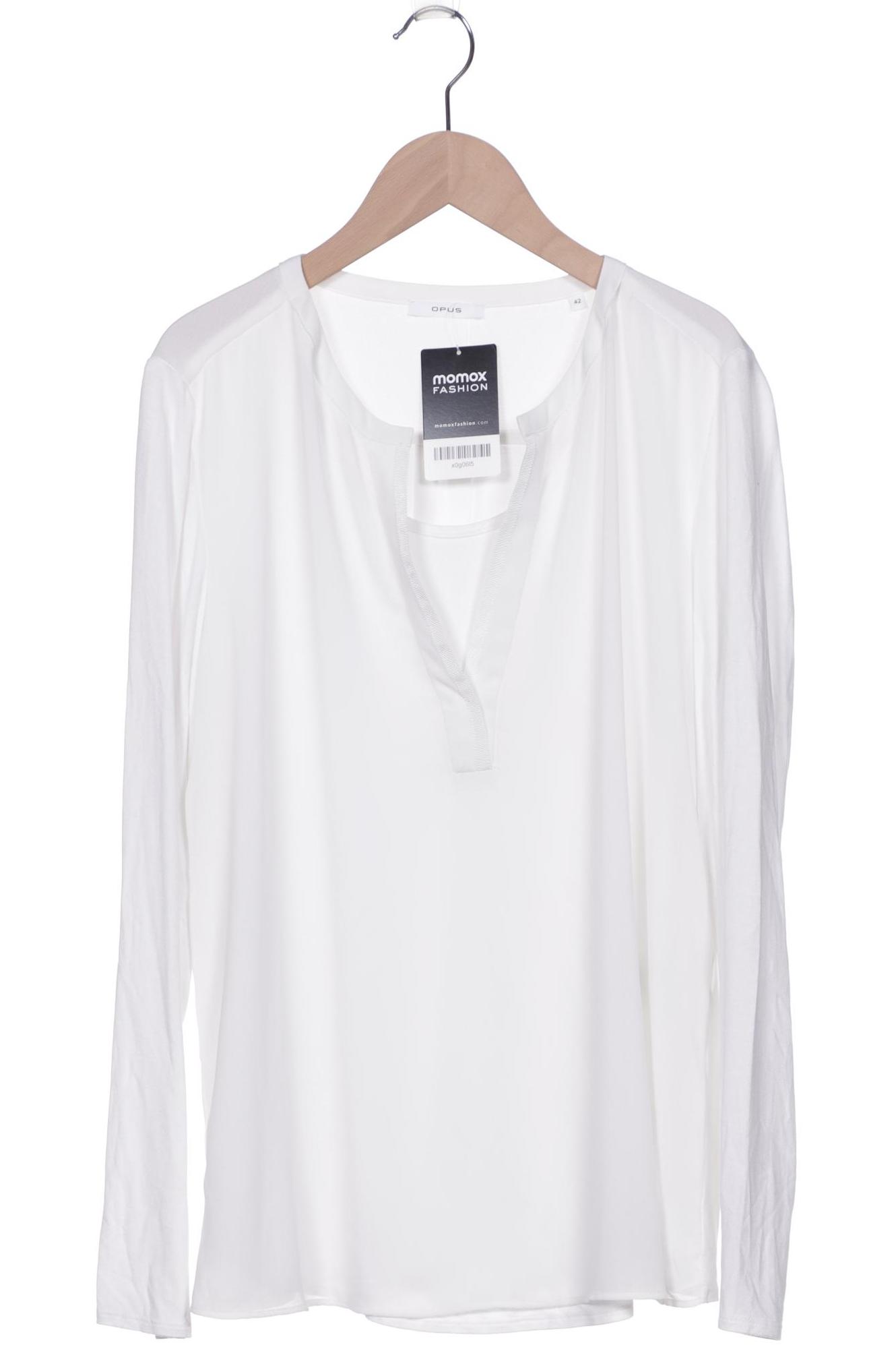 

Opus Damen Langarmshirt, weiß