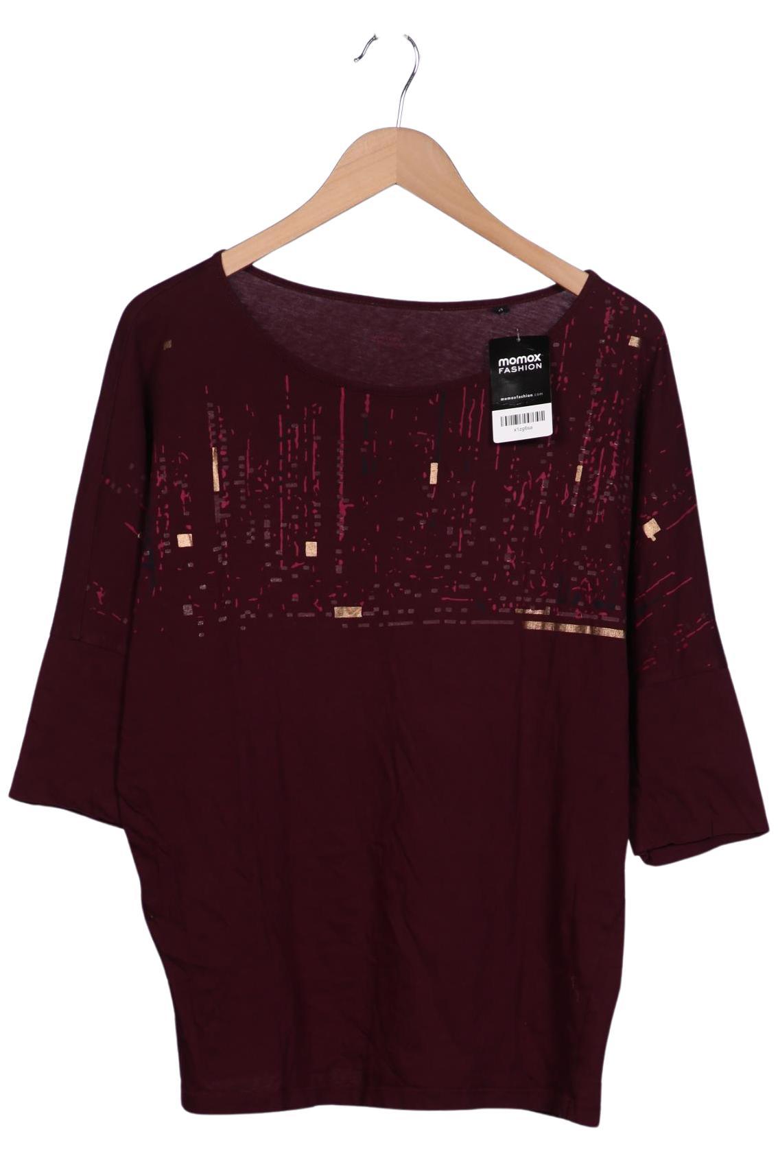 

Opus Damen Langarmshirt, bordeaux, Gr. 42