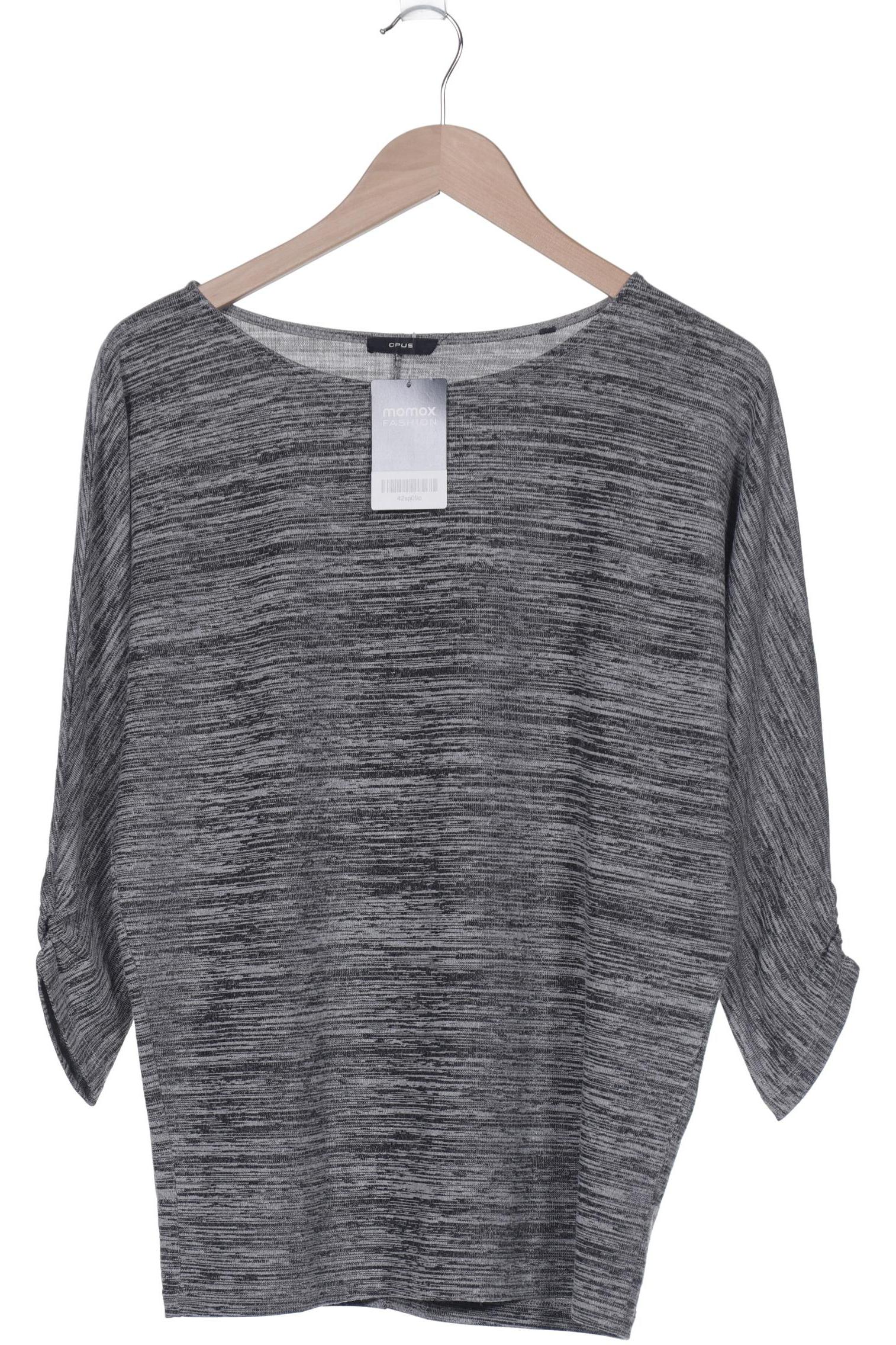 

Opus Damen Langarmshirt, grau, Gr. 38