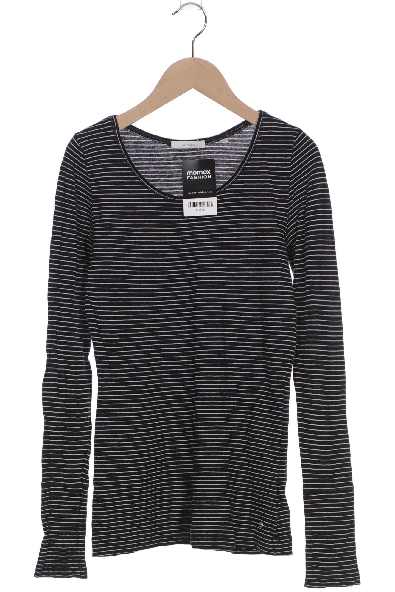 

Opus Damen Langarmshirt, schwarz, Gr. 38