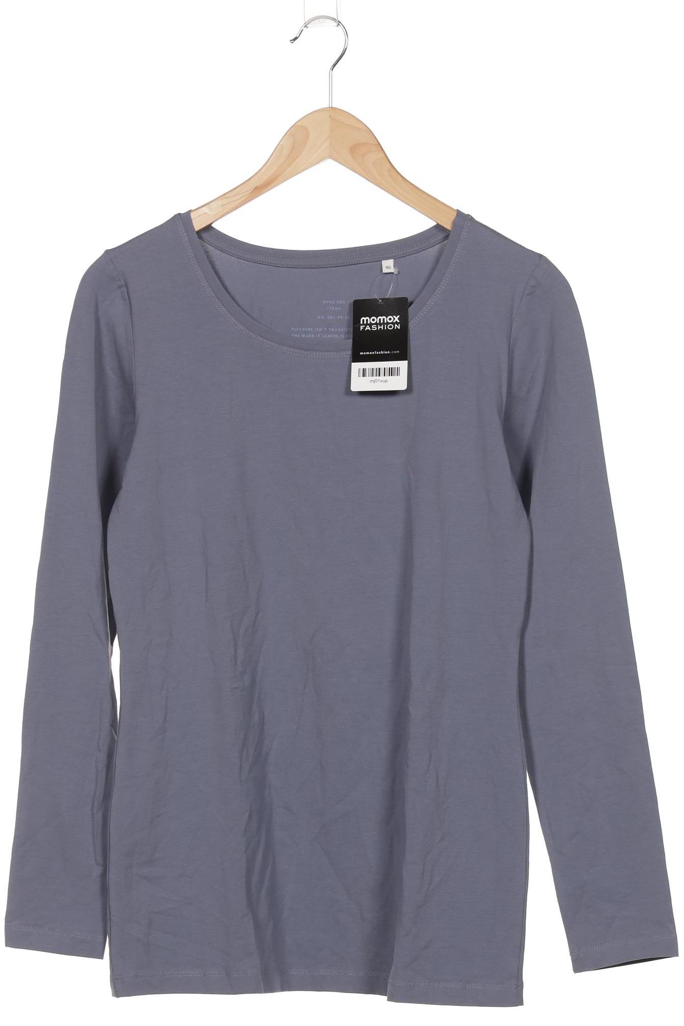 

Opus Damen Langarmshirt, marineblau, Gr. 40
