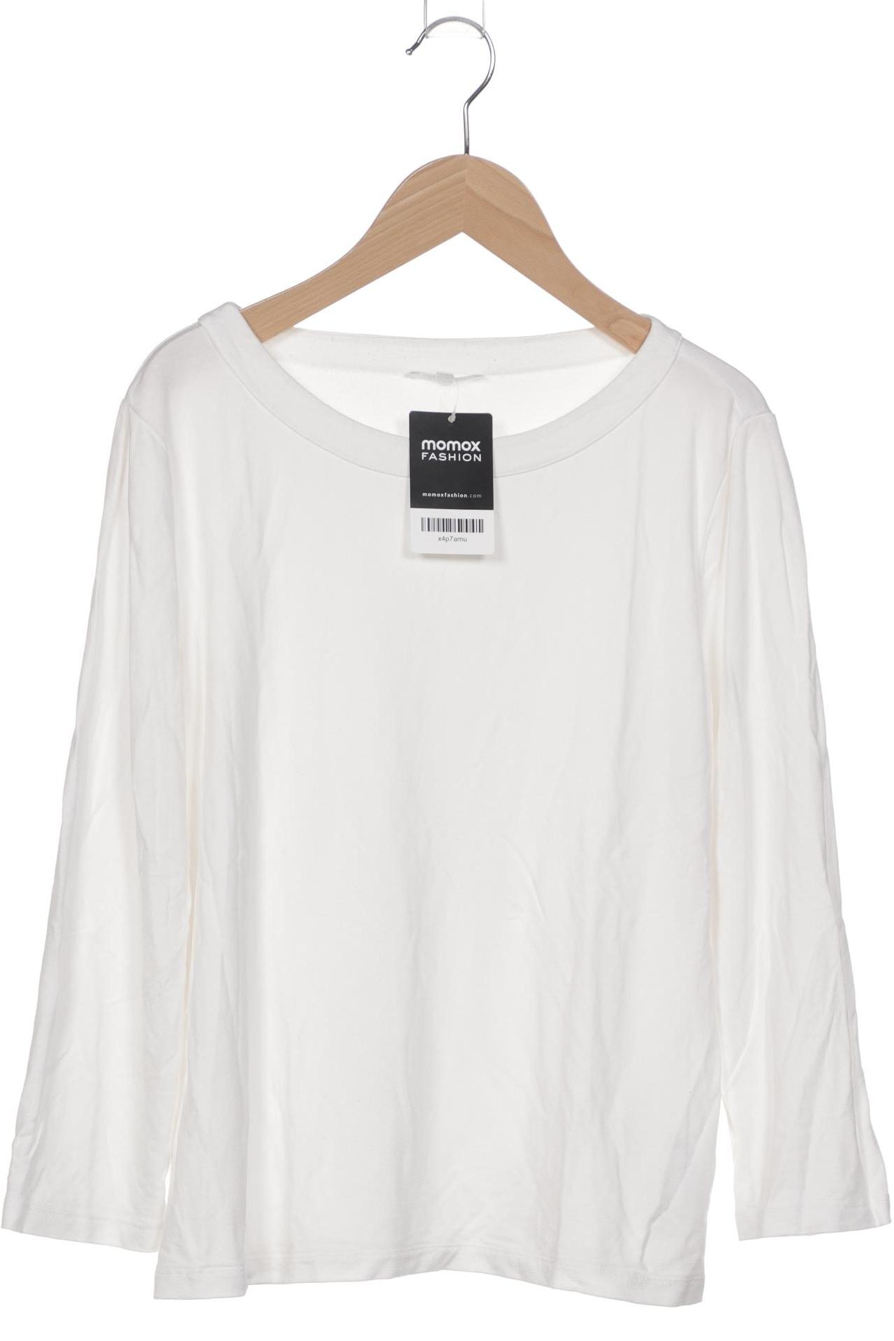 

Opus Damen Langarmshirt, weiß, Gr. 38
