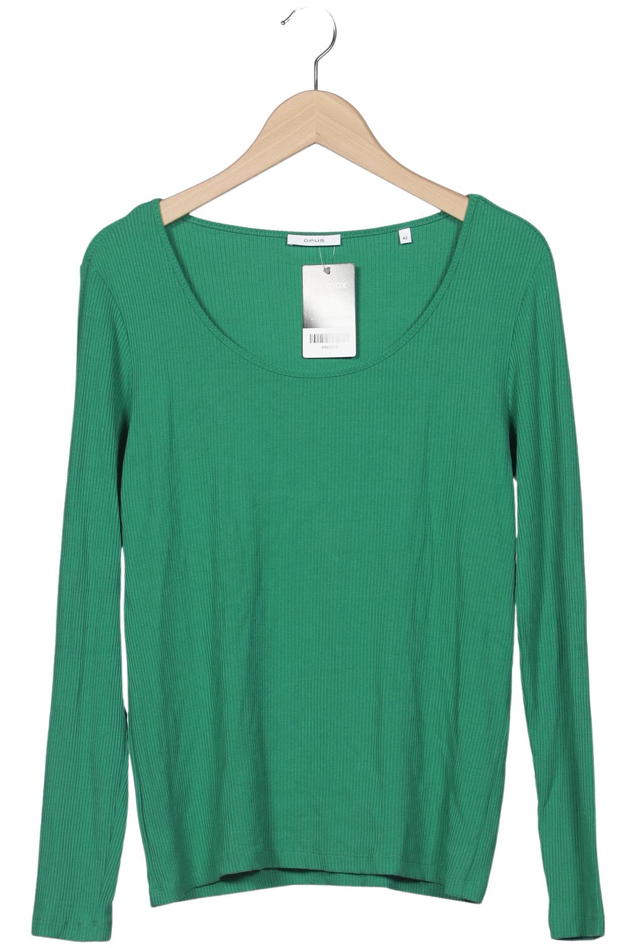 

Opus Damen Langarmshirt, grün, Gr. 42