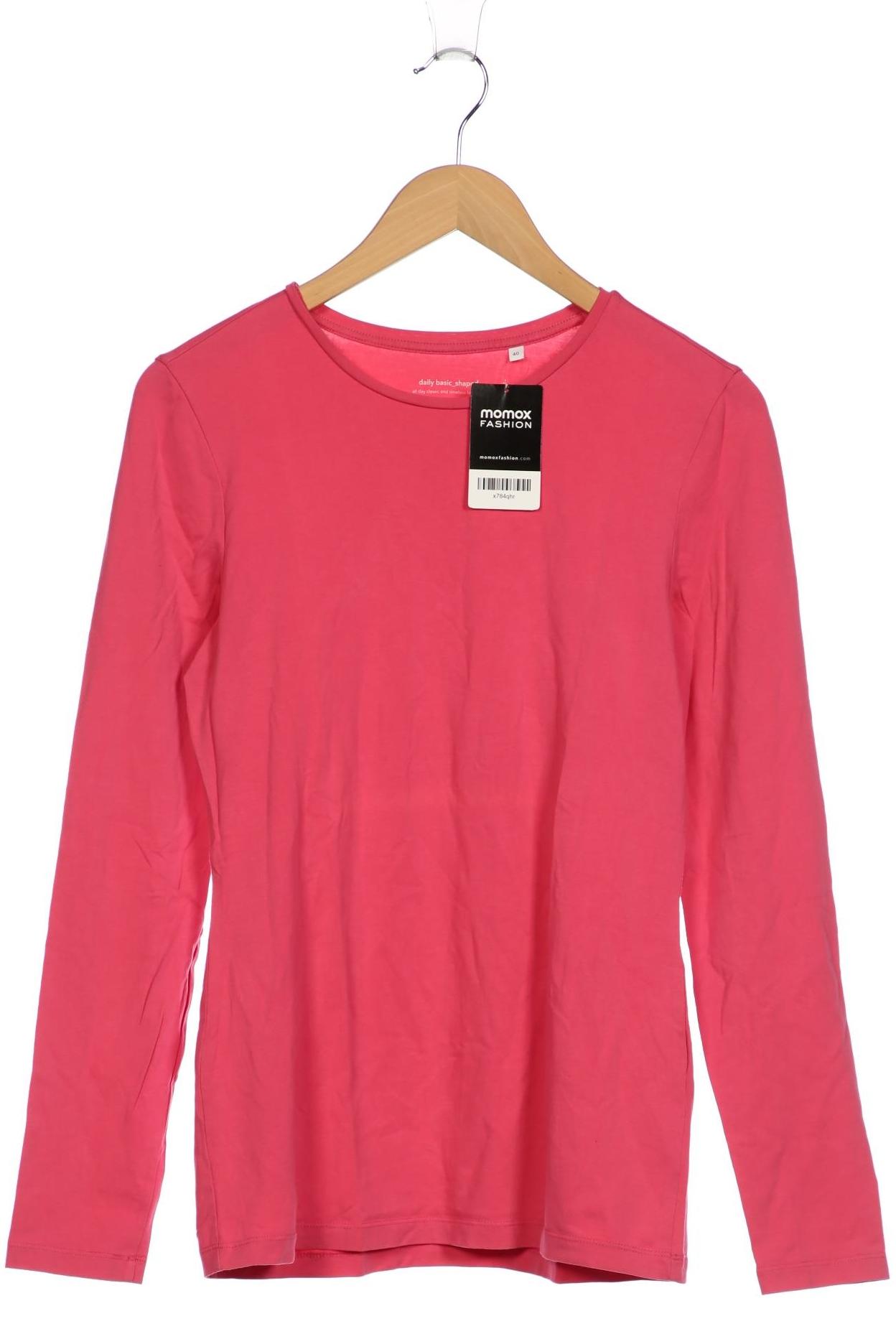 

Opus Damen Langarmshirt, pink, Gr. 40