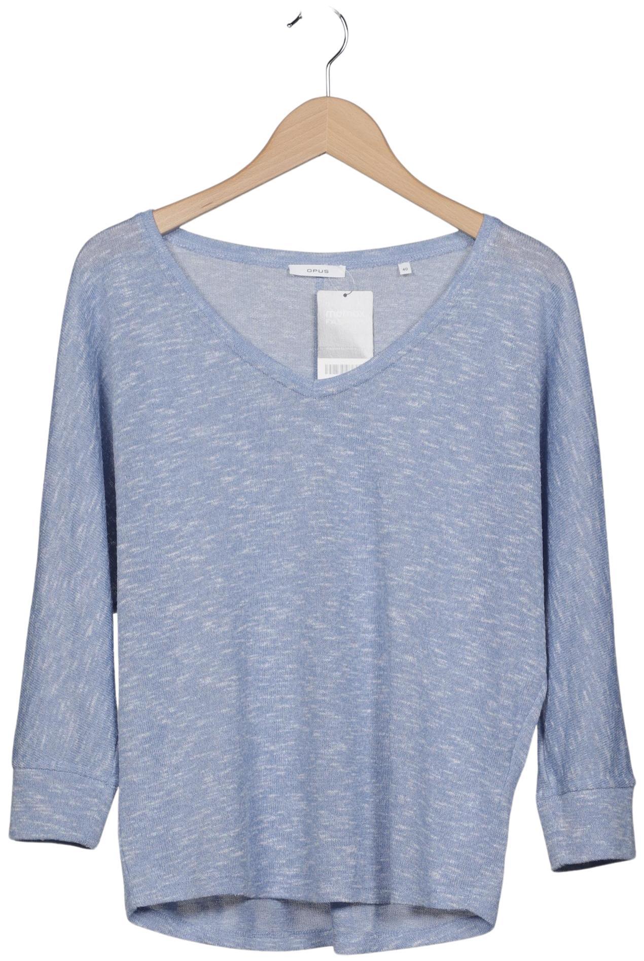 

Opus Damen Langarmshirt, hellblau, Gr. 40