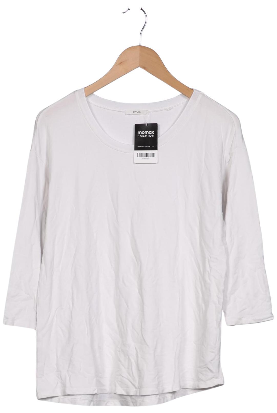 

Opus Damen Langarmshirt, weiß, Gr. 36