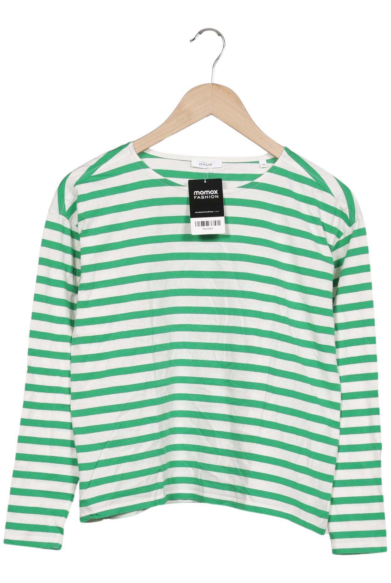 

Opus Damen Langarmshirt, grün, Gr. 36