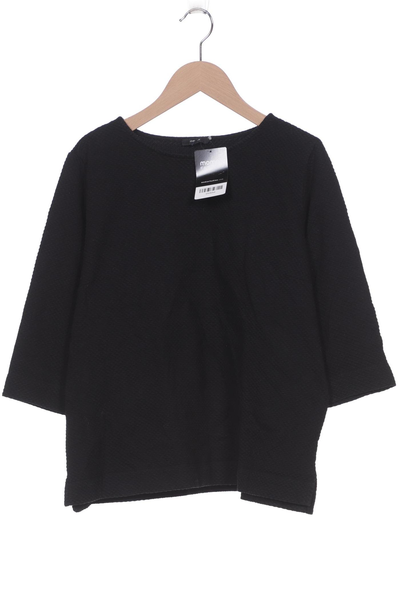 

Opus Damen Langarmshirt, schwarz, Gr. 40