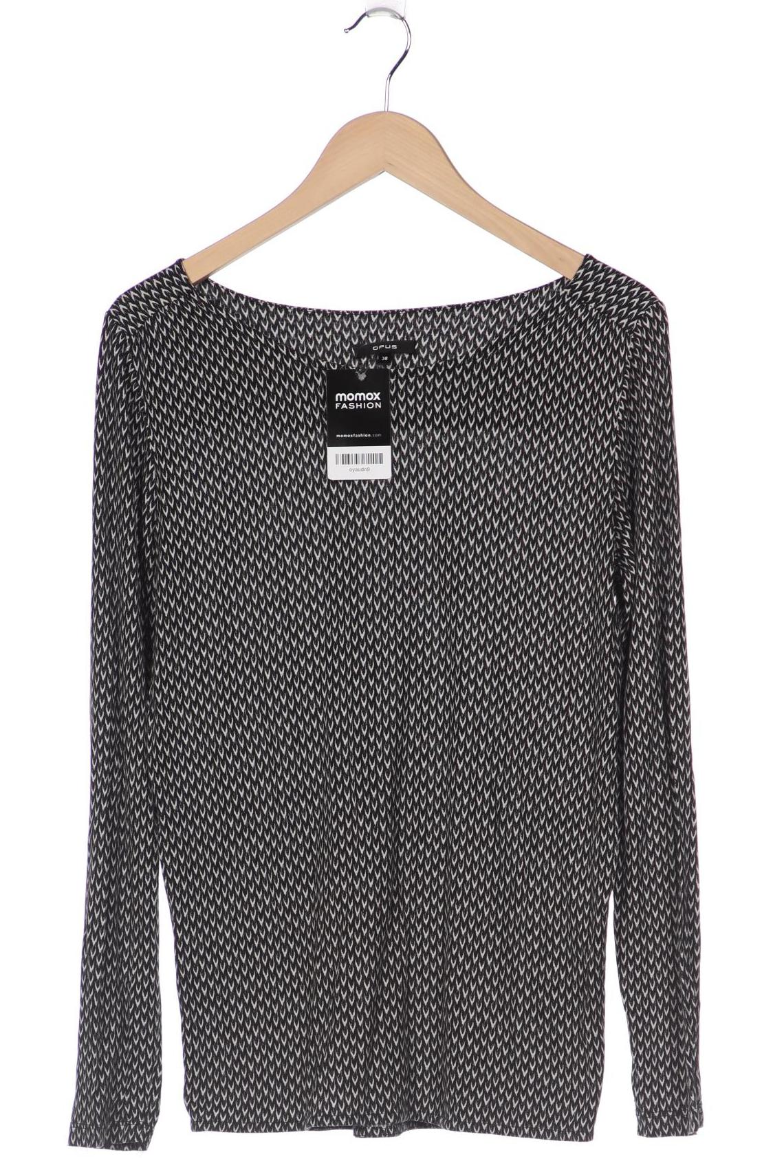 

Opus Damen Langarmshirt, schwarz, Gr. 38