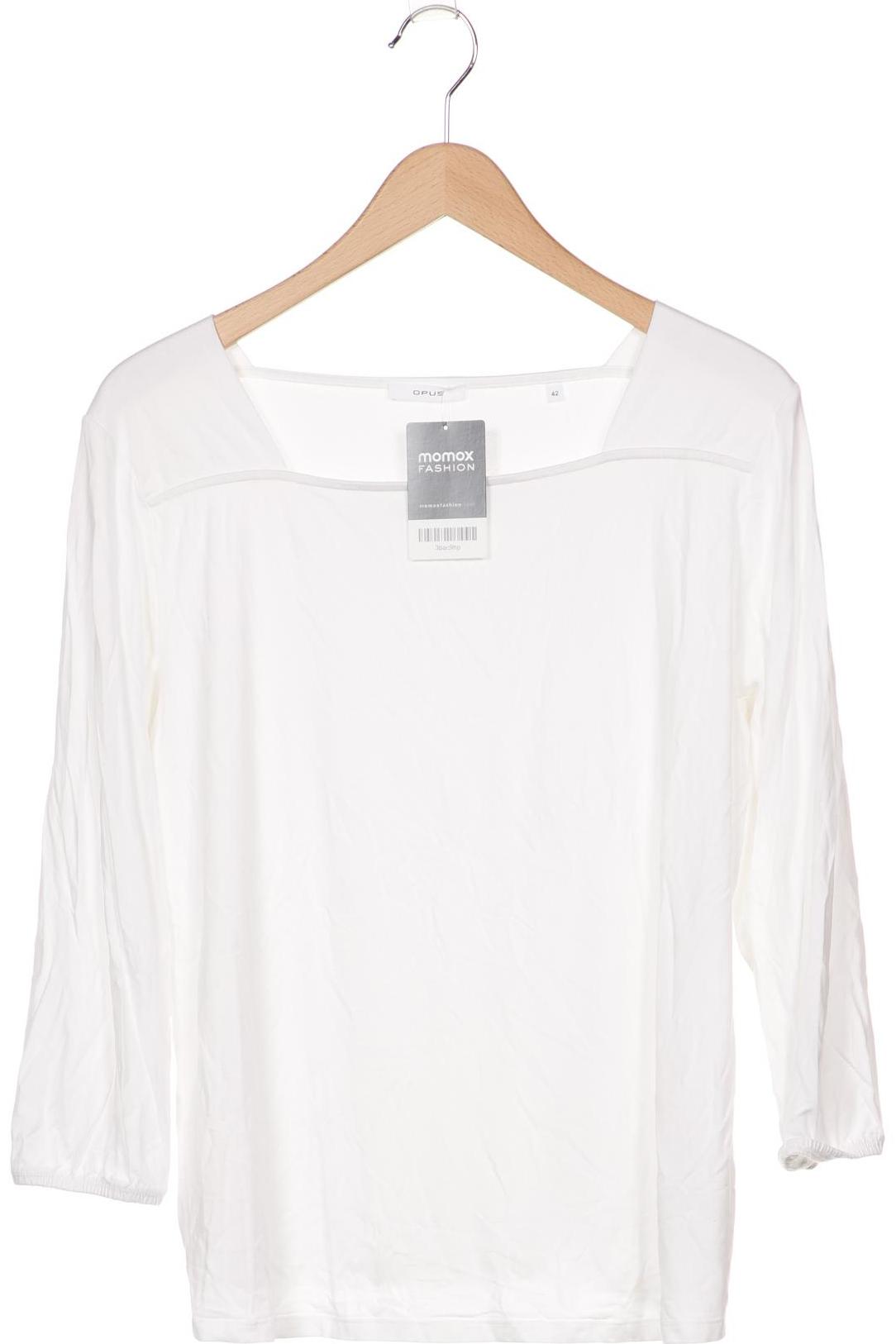 

Opus Damen Langarmshirt, weiß