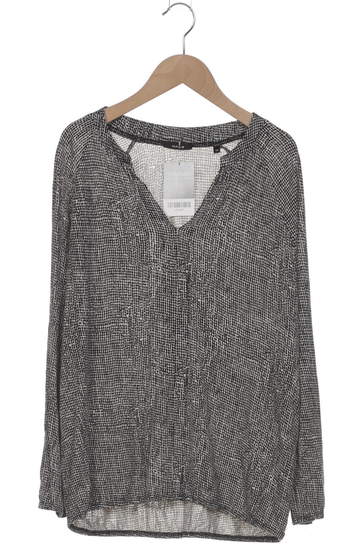 

Opus Damen Langarmshirt, schwarz, Gr. 42